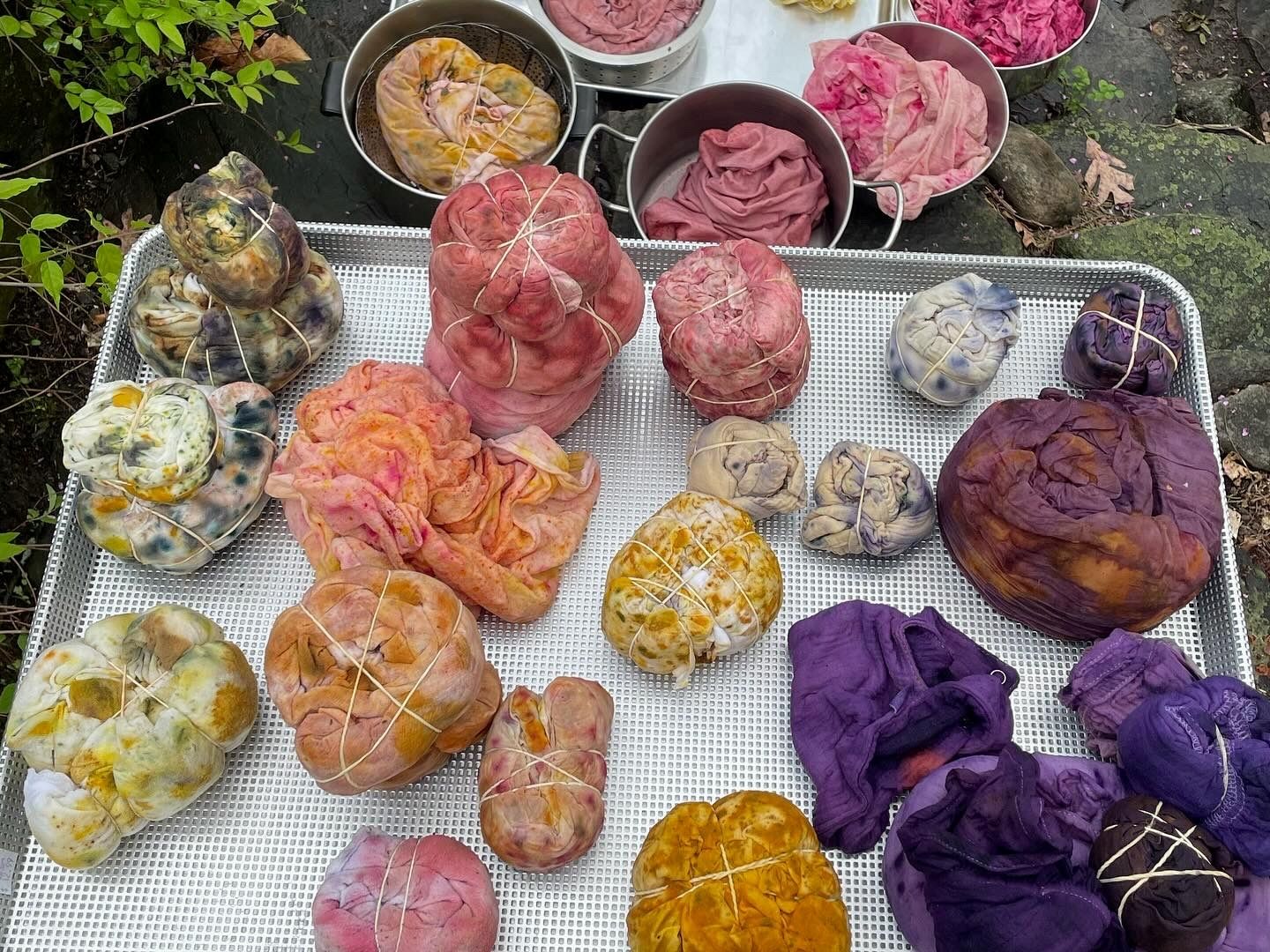 Natural Dye with Cotton and Silk - Sat AM